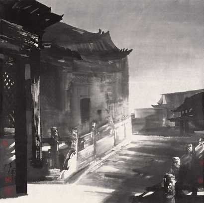 陈辉 北京印象 镜心